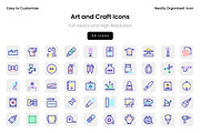 Art and Craft Icons, a Solid Icon by Wencory (Thumbnail 1 of 2)