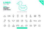 LINEO 1 - 2100+ icons, an Outline Icon by sharpnose (Thumbnail 9 of 14)