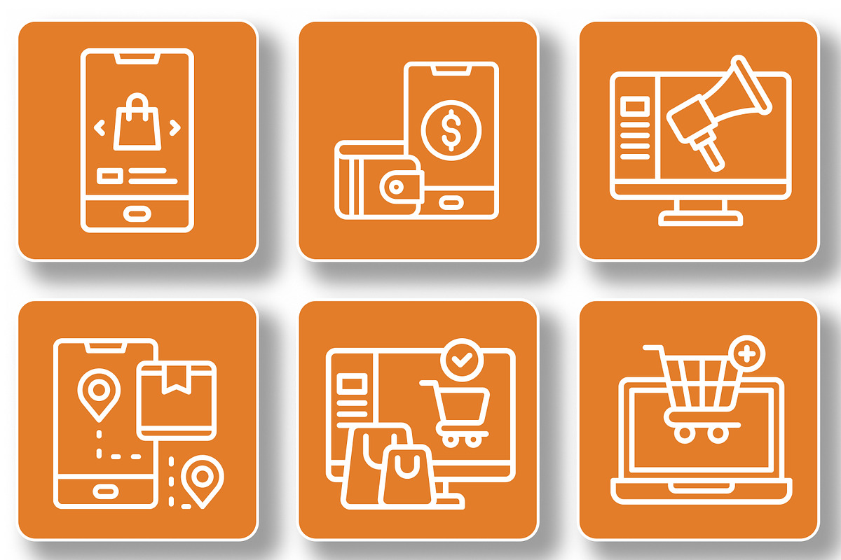E-Commerce Icons vol 1, a Solid Icon by Tekuni (Photo 3 of 8)