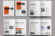 Clean Company Profile Brochure, a Brochure Template by MightyDesign (Thumbnail 2 of 6)