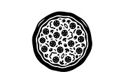 Pizza Slice Silhouette Shapes, an Object Graphic by Designs_River (Thumbnail 2 of 3)