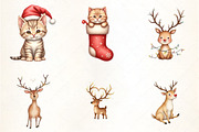 Holiday Christmas Wreath Pattern Cli, an Illustration by CrexoraLab (Thumbnail 3 of 5)