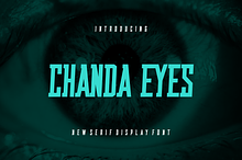 Chanda Eyes - Font