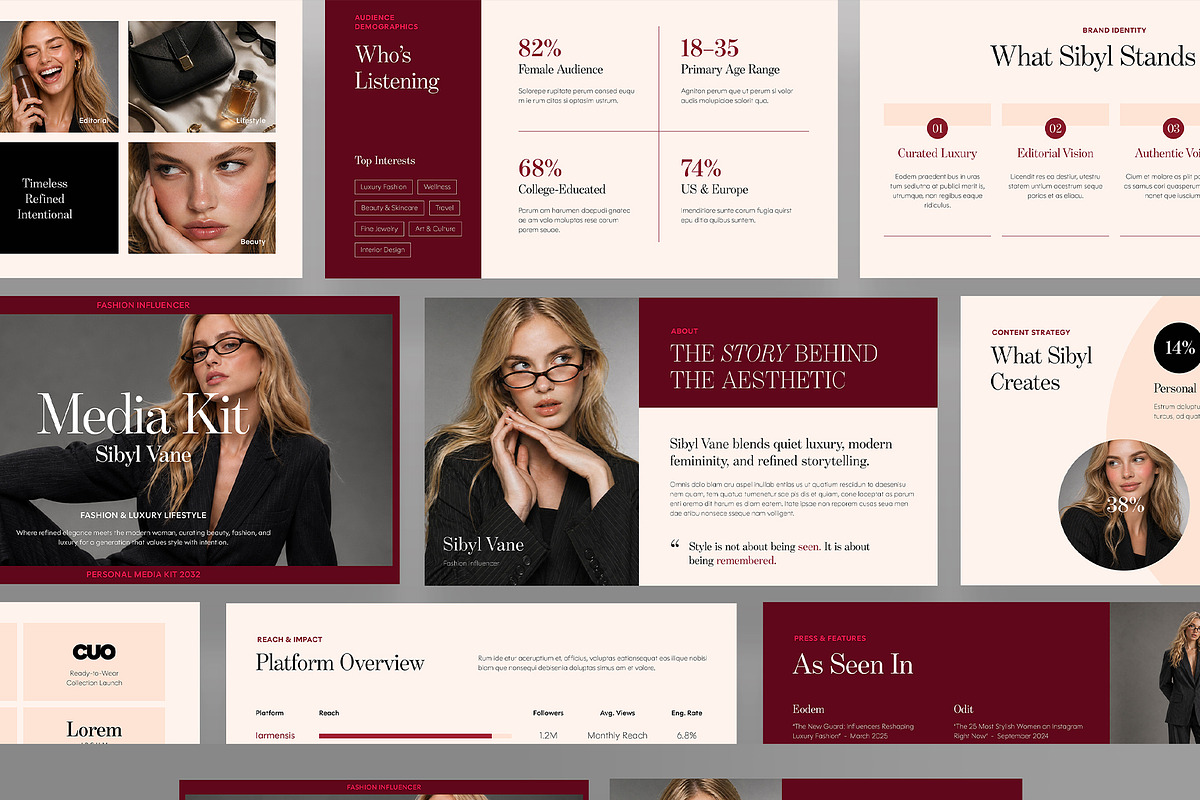 Digital Media Press Kit Template, a Brochure Template by BrandPacks (Photo 5 of 5)