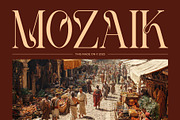 Rokcla || Vintage Retro Serif Font, a Serif Font by Ermedia Studio (Thumbnail 6 of 10)