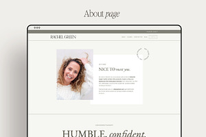 Kajabi Website Template Coach