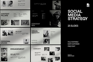 Social Media Strategy Google Slides