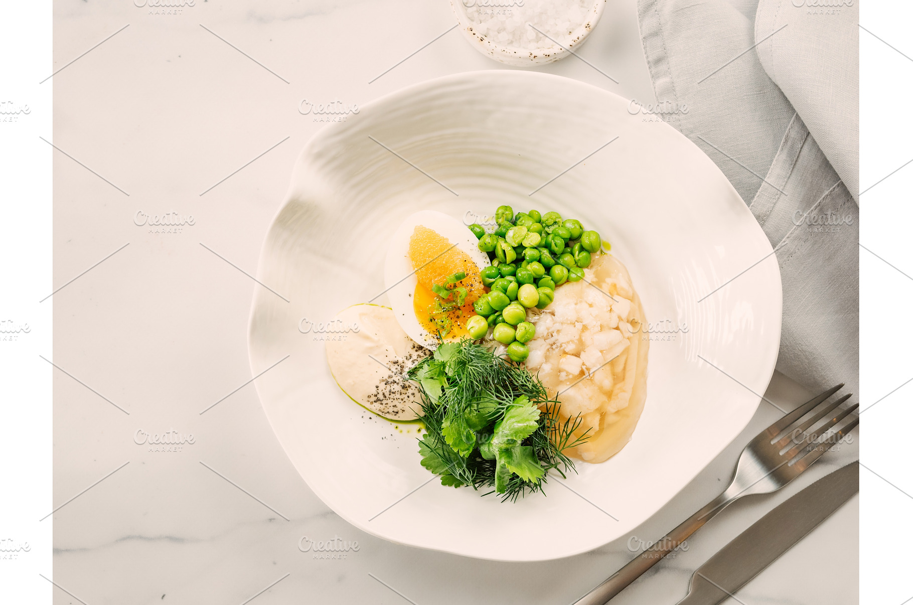 Delicious aspic or Kholodets close, a Food & Drink Photo by Fascinadora