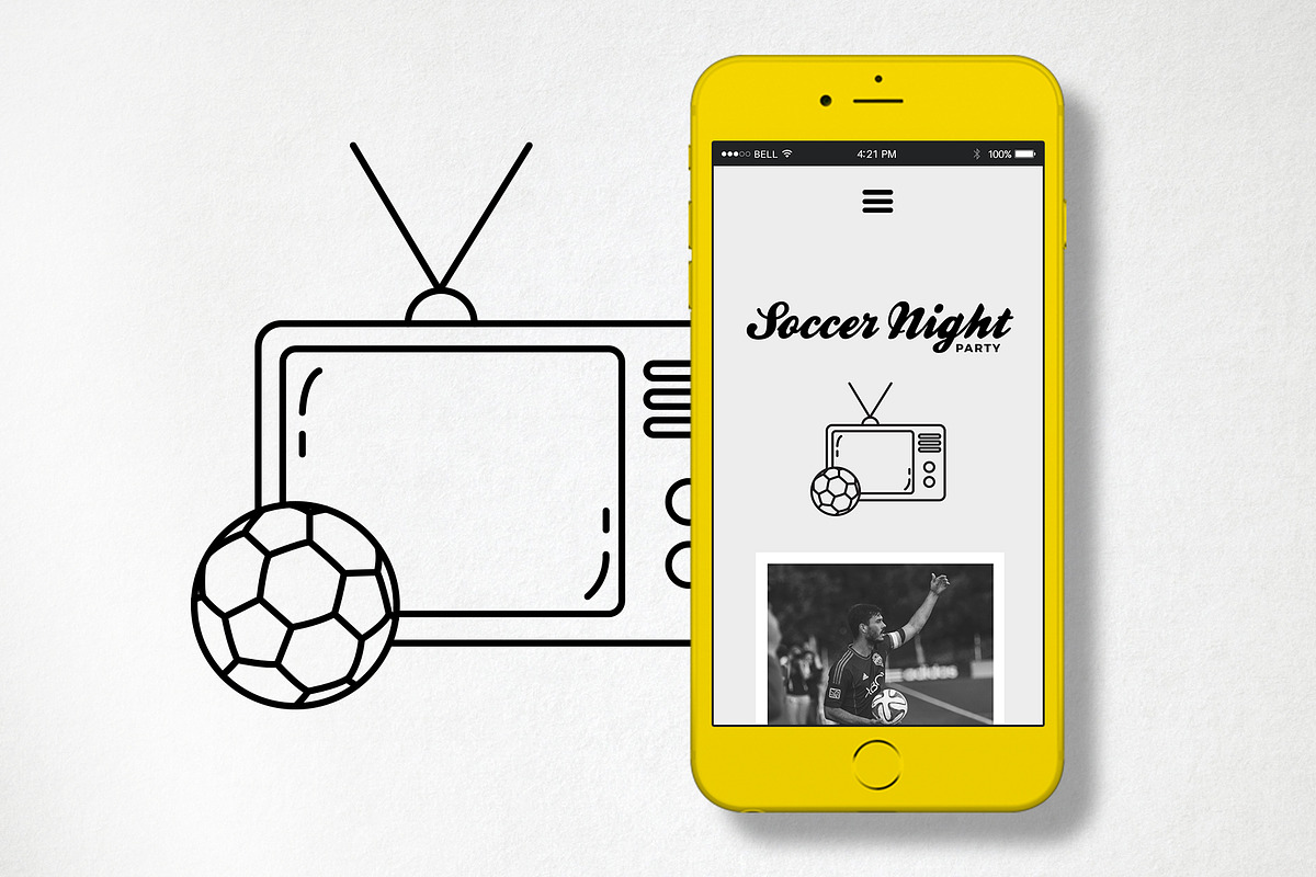 20 Football Soccer Icons World Cup, an Outline Icon by Hatch Design Workshop (Photo 7 of 8)