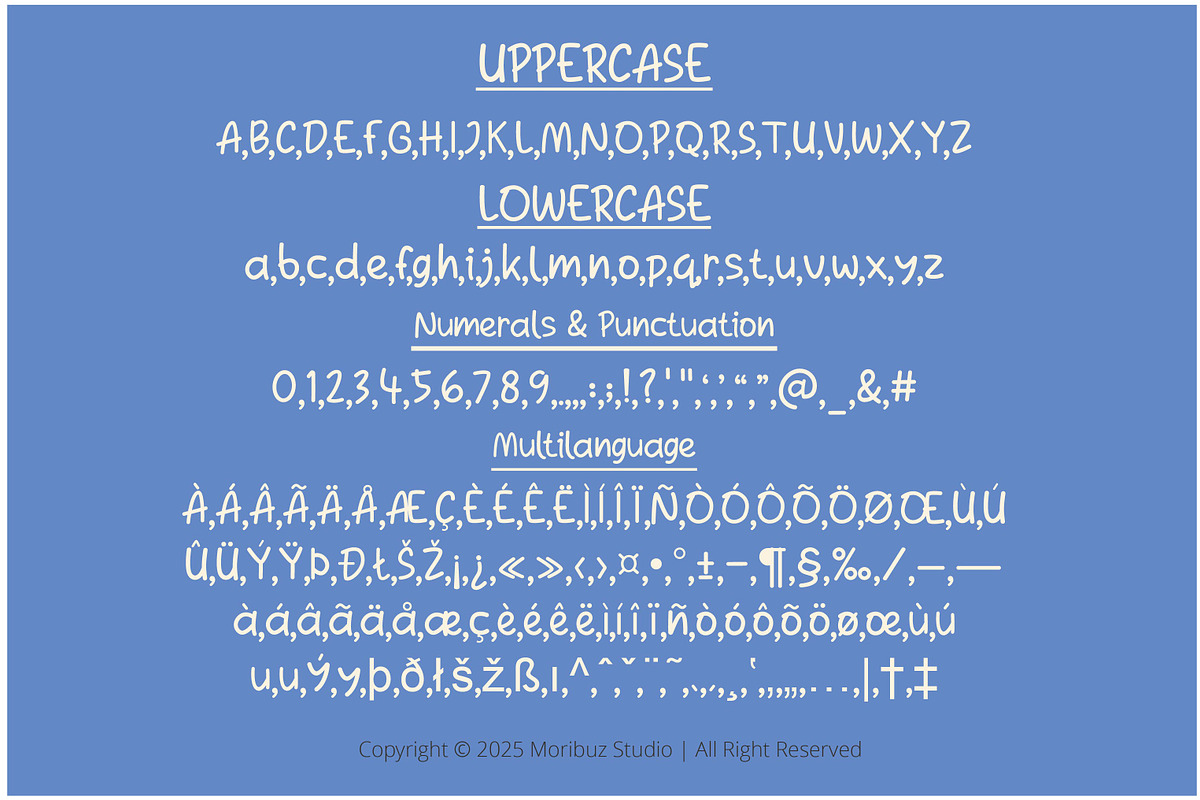 Valley Land | Handwritten Font, a Handwritten Font by Moribuz Studio (Photo 3 of 4)