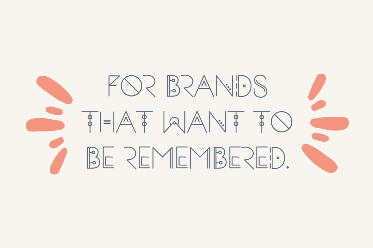 Neria | Ornate Display Font, a Sans Serif Font by Cosy Fox (Photo 6 of 7)