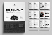 Company Profile Brochure Template, a Brochure Template by MightyDesign (Thumbnail 1 of 6)