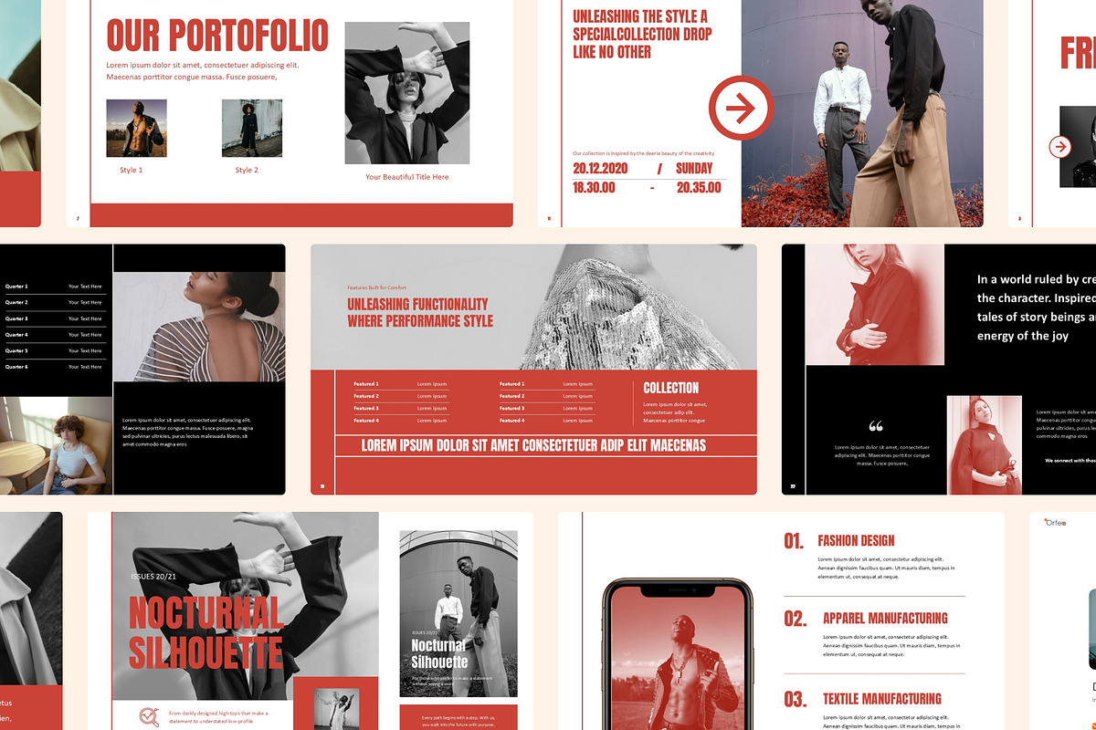 Fashion Showcase PowerPoint Template, a Presentation Template by Premast (Photo 5 of 5)