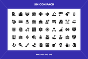 Research and development icons, an Outline Icon by Wencory (Thumbnail 1 of 2)