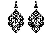 Vintage Ornamental Earrings Bundle, an Object Graphic by Gfx_Store (Thumbnail 9 of 13)