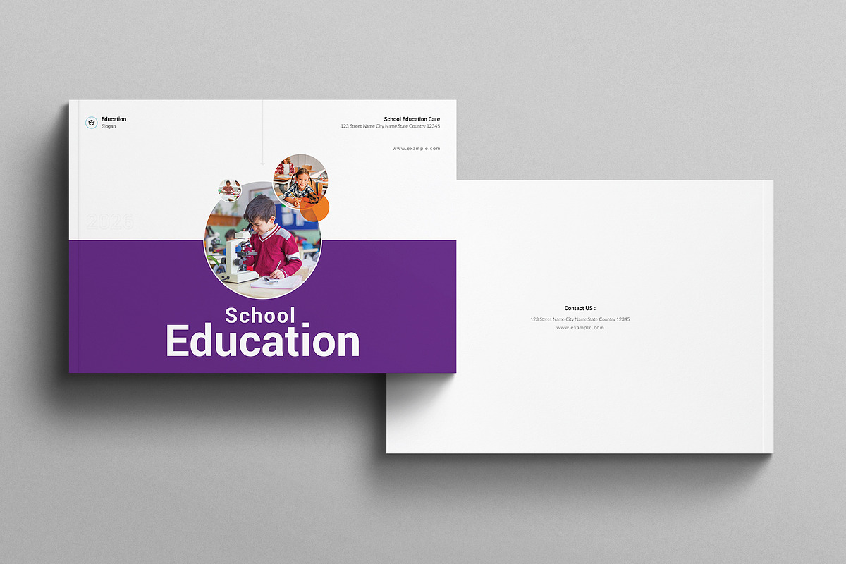 Education Brochure Landscape, a Brochure Template by E-Type (Photo 7 of 7)