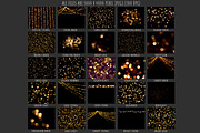 Gold bokeh photoshop overlays, an Object Graphic by Paper Farms (Thumbnail 5 of 6)