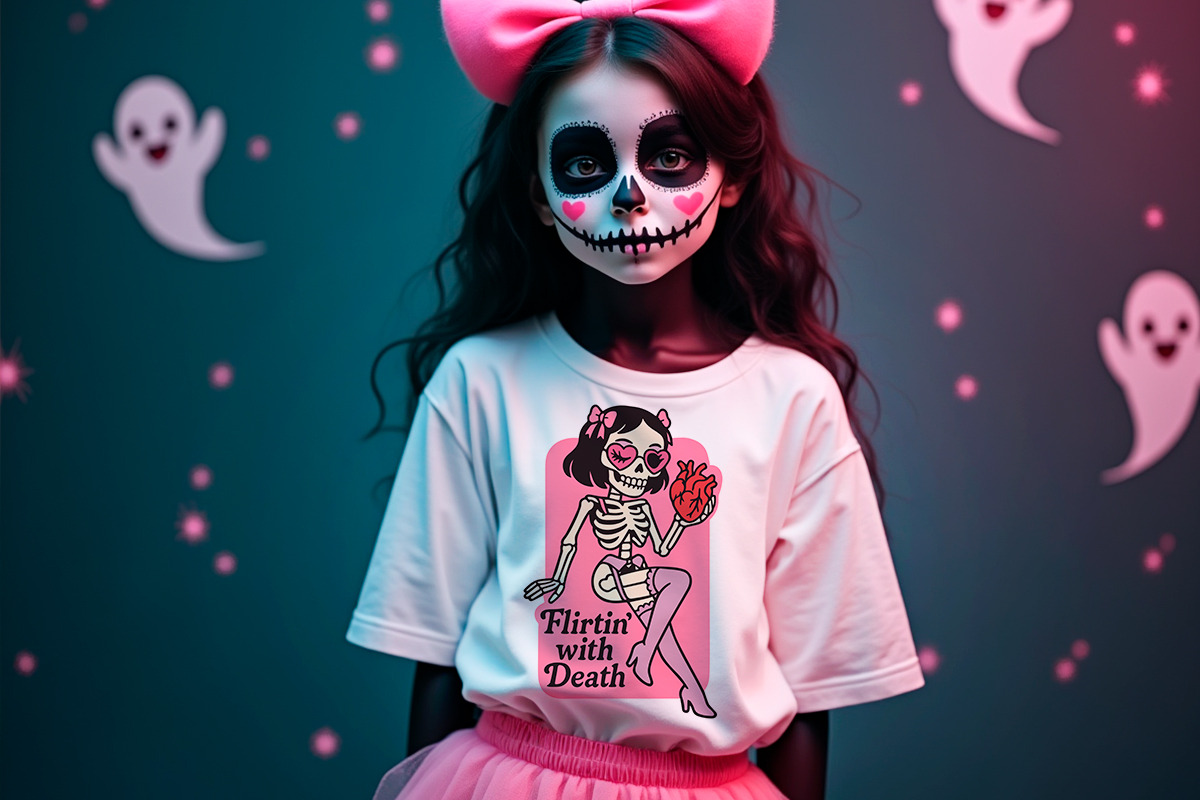 Coquette Skeletons Halloween SVG PNG, an Object Graphic by LaVika (Photo 12 of 13)