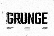 Grunge Text Effect, a Layer Style Add-On by alexdndz (Thumbnail 1 of 2)
