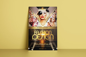 Fashion Design Flyer Template