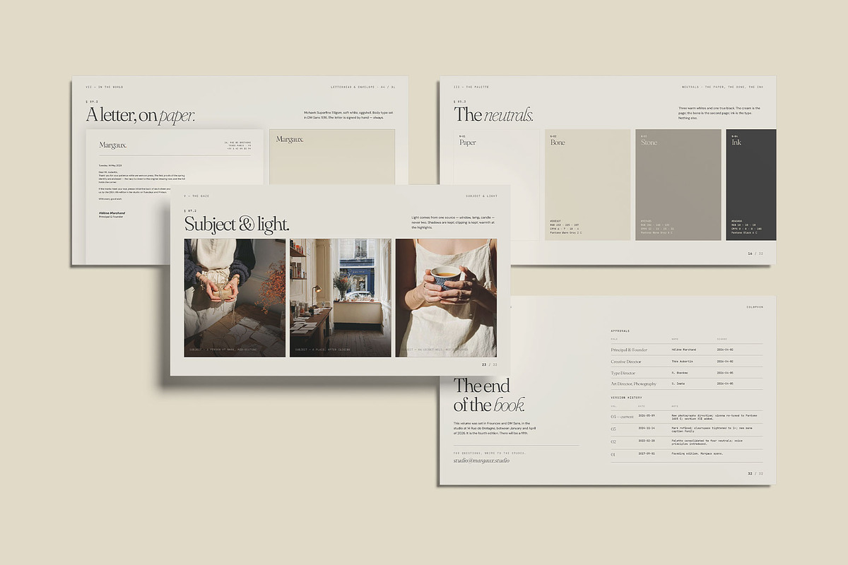 MARGAUX / Brand Guidelines Template, a Presentation Template by Leleka.Store (Photo 16 of 17)