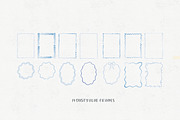 Cute Watercolor Borders & Frames, a Graphic by Design by Laney (Thumbnail 6 of 10)