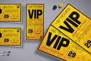 Golden Style VIP Pass Card, a Card Template by Tzochko (Thumbnail 4 of 5)