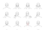200+ Beauty icons, an Outline Icon by mayrum (Thumbnail 7 of 14)