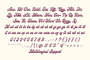 Nicholine - Vintage Retro Font, a Script Font by Subectype Studio (Thumbnail 14 of 15)