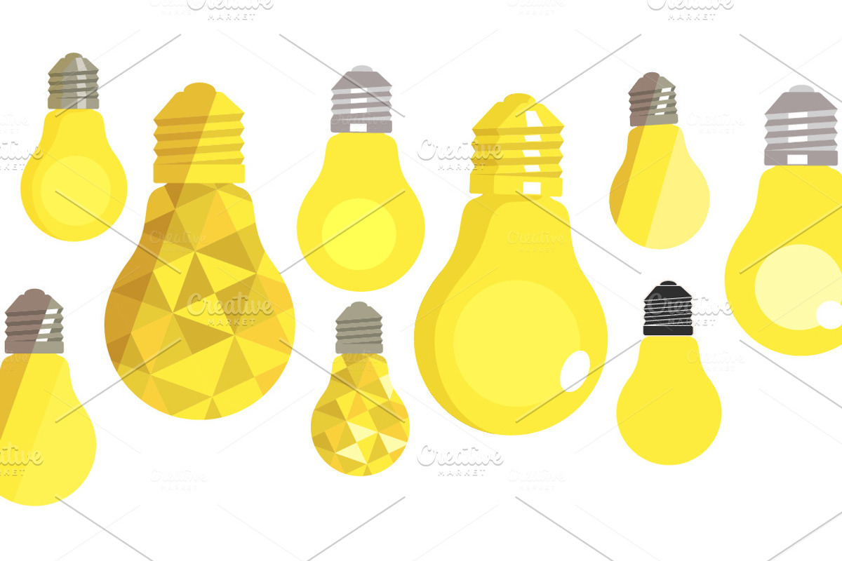 Light Bulbs, an Object Graphic by Poloviiinkin (Photo 2 of 5)