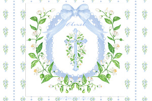 Cherish Watercolor Baptism Baby