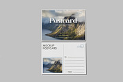 Minimalist A6 Postcard Mockup, a Card Template by lamorastudio (Thumbnail 9 of 11)