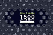 Jumbo Line Icons Pack, an Outline Icon by Jumbo Icons (Thumbnail 1 of 48)