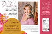 Whimsical Floral Pattern Bundle, a Pattern Graphic by FINEAPPLE (Thumbnail 10 of 11)