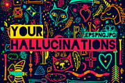 Your hallucinations, an Illustration by Moonflora (Thumbnail 3 of 10)