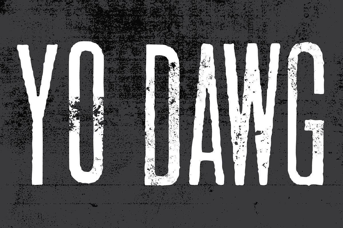 Gothic Extra Extra Compressed, a Sans Serif Font by Doug Best Foundry (Photo 4 of 4)