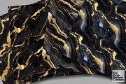 Black Gold Marble Texture Granite, a Pattern Graphic by Fine Purple Elephant (Thumbnail 2 of 5)