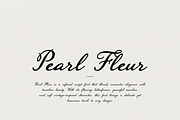 Pearl Fleur – Elegant Script Font, a Script Font by gafaroff studio (Thumbnail 1 of 7)
