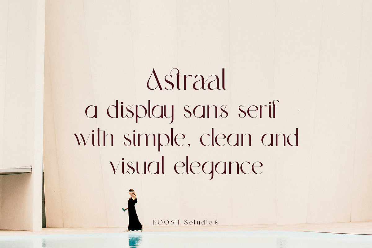 Astraal - Modern & Luxury, a Serif Font by BOOSH Studio (Photo 2 of 12)