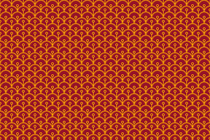 Chinese Scallop Seamless Pattern, a Pattern Graphic by Mightyfire