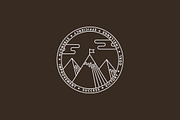 Mountain logo, a Graphic by mnke art studio (Thumbnail 2 of 2)