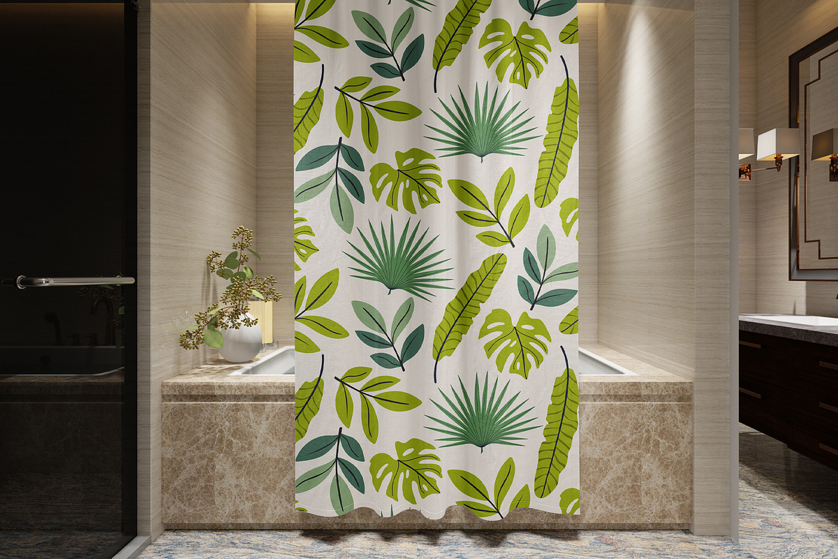 Exotic Tropical Leaves Pattern, a Pattern Graphic by Groovy Arts (Photo 3 of 5)