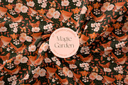 Magic Garden elements and patterns, a Pattern Graphic by Tiger and Flower (Thumbnail 9 of 19)