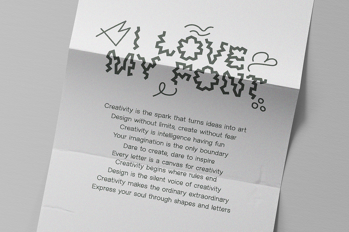 Kenzoo Supplies Playful Duo Font, a Sans Serif Font by Erifqizefont (Photo 4 of 15)