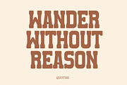 Danger Ranger Font -Modern Western, a Serif Font by ariodsgn (Thumbnail 6 of 9)