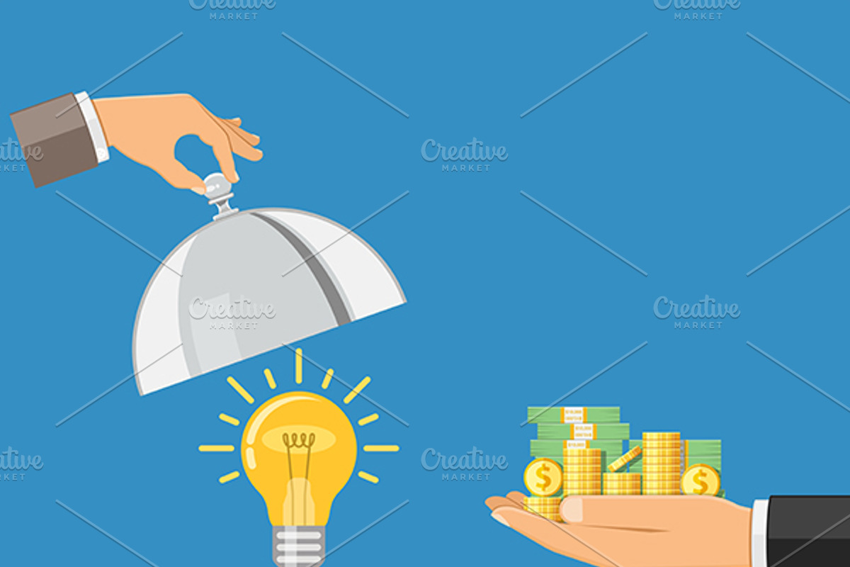 Crowdfunding and Investing concept, a Finance Illustration by TAlex (Photo 4 of 7)