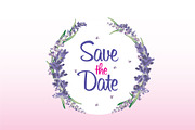 Lavender Wreath Vector Elements, an Illustration by audeemirza (Thumbnail 3 of 5)