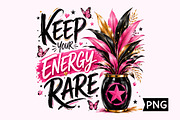 Keep Your Energy Rare, an Empty State Illustration by Creative Art (Thumbnail 1 of 3)