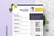 Creative Resume & CV Template, a Resume Template by Hito Graphic (Thumbnail 2 of 8)