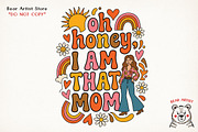 Mother’s Day Sublimation PNG Bundle, an Illustration by GlitterCraft (Thumbnail 20 of 41)